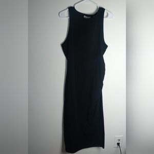 Vince Side Drape Tank Dress Size L